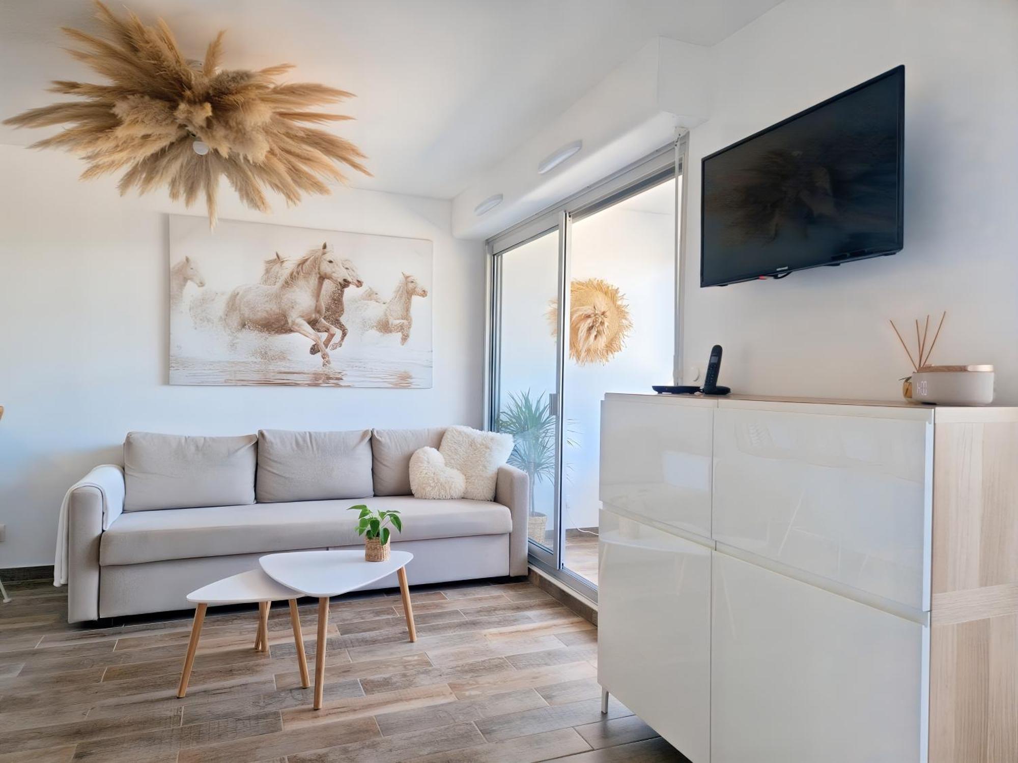 Sable & Pampas - Meuble De Tourisme 5 Etoiles Apartment Carnon-Plage Ngoại thất bức ảnh